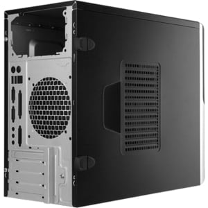 In Win EM048 Computer Case - Micro ATX Motherboard Supported - Mini-tower - Black - 6 x Bay(s) - 1 x 400 W - Power Supply 