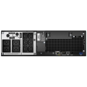 APC Smart-UPS On-Line SRT5KRMXLI - 5000VA, 6x C13, 4x C19 output, rack mountable, Embedded NMC. UPS topology: Double-conve