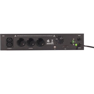 Riello iDialog Rack IDR 600 Line-interactive UPS - 600 VA/360 W - Rack-mountable - 4 Hour Recharge - 5 Minute Stand-by - 2