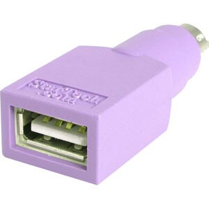 StarTech.com Replacement USB Keyboard to PS/2 Adapter - F/M - 1 x 4-pin Type A USB Female - 1 x 6-pin Mini-DIN (PS/2) Keyb