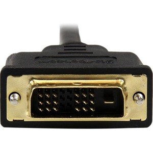 StarTech.com 6ft (2m) Micro HDMI to DVI Cable, Micro HDMI to DVI Adapter Cable, Micro HDMI Type-D to DVI-D Monitor/Display