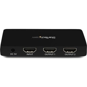 StarTech.com Sdoppiatore Splitter HDMI 4k @ 30hz 1x2 porte con custodia in alluminio - a 30 Hz - 3840 × 2160 - 1 x Ingress