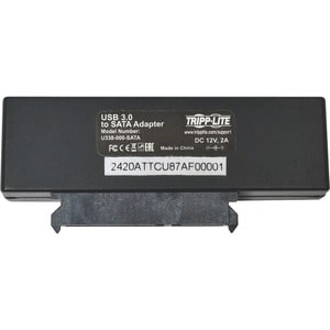 Eaton Tripp Lite Series USB 3.0 SuperSpeed to SATA III Adapter for 2.5 in. to 3.5 in. SATA Hard Drives - 1 x Type B Female