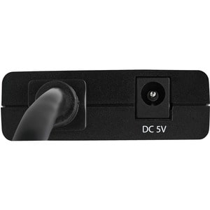 StarTech.com 4K HDMI Splitter 1 In 2 Out - 4K 30Hz HDMI 1.4 2 Port Video Splitter Box -with high speed HDMI cable, USB pow