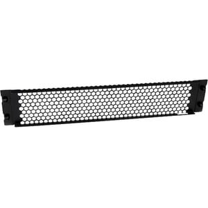 StarTech.com Blanking Panel - 2U - Vented - 19in - Tool-less - Steel - Black - TAA Compliant - Blank Rack Panel - Filler P