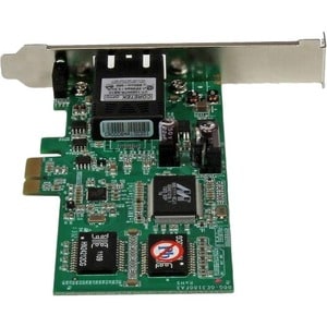 StarTech.com PCI Express (PCIe) Gigabit Ethernet Multimode SC Fiber Network Card Adapter NIC - 550m - Connect a PCIe based