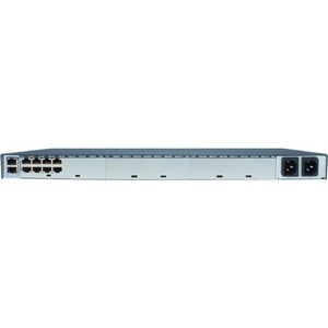 Lantronix SLC 8000 Advanced Console Manager, RJ45 8-Port, AC-Dual Supply - 2 x Network (RJ-45) - 2 x USB - 8 x Serial Port