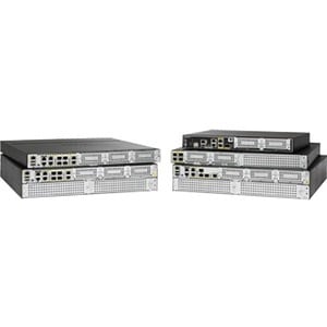 Cisco 4000 4331 Router with UC License - 3 Ports - 3 RJ-45 Port(s) - Management Port - 6.0 - 4 GB - Gigabit Ethernet - 1U 