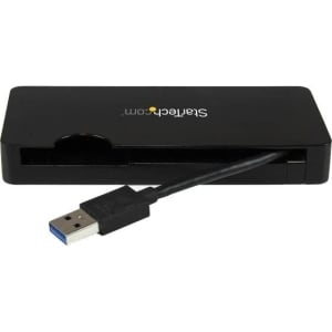 StarTech.com USB3SMDOCKHV USB 3.0 Docking Station for Notebook - Black - 1 Displays Supported - 2048 x 1152 - 2 x USB Port