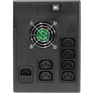SAI de línea interactiva Riello NetPower NPW 600 - 600 VA/360 W - Torre - 8 Hora(s) Tiempo de Recarga de Batería - 220 V A