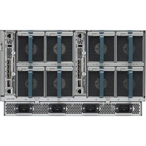 Cisco UCS 5108 Blade-Server-Gehäuse - Rackmount - 6U - 0 x Fan(s) Installed - 0 - 8 x Fan(s) Supported - 2 x Slot(s)