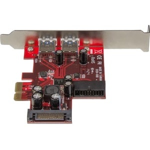 StarTech.com 4 Port USB 3.0 PCI Express-Karte - 2 Externe und 2 Interne mit SATA Power - 4 Total USB Port(s) - 4 USB 3.0 P