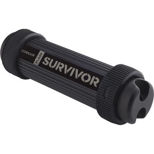 Corsair Flash Survivor Stealth 16GB USB 3.0 Flash Drive - 16 GB - USB 3.0 - Black - 5 Year Warranty 3.0