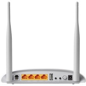 TP-Link TD-W9970 Wi-Fi 4 IEEE 802.11n ADSL2+, VDSL2 Modem/Wireless Router - 2.48 GHz ISM Band(2 x External) - 37.50 MB/s W