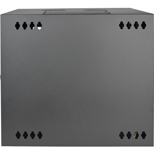 Tripp Lite by Eaton SmartRack 10U Low-Profile Switch-Depth Wall-Mount Small Rack Enclosure, Clear Acrylic Window, Hinged B