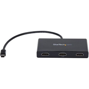 StarTech.com Adattatore multi monitor a 3 porte - Hub MST Mini DisplayPort a HDMI - Triplo 1080p o doppio 4K 30Hz - mDP 1.