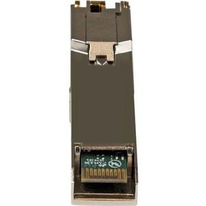 StarTech.com Modulo Ricetrasmettitore Transceiver Gigabit RJ45 SFP in Rame - Compatabile HP J8177C - Per Data networking -