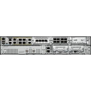Cisco 4000 4451 Router - 4 Portas - Porta de gestão - 7 - Gigabit Ethernet - 2U - Montável sobre rack