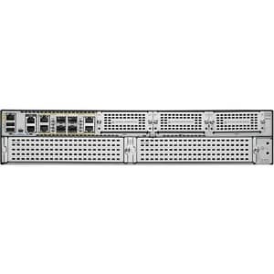 Routeur Cisco 4400 4451-X - Remis à Neuf - 4 Ports - 4 RJ-45 Port(s) - PoE Ports - Port de gestion - 10 - 4 Go - Gigabit E