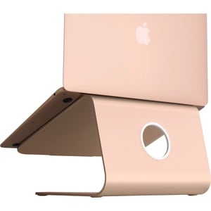 Rain Design mStand Laptop Stand - Gold - mStand transforms your notebook into a stylish and stable workstation so you can 