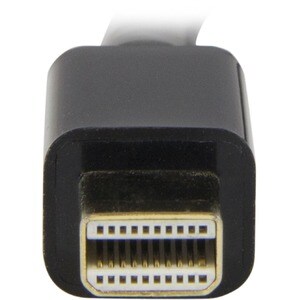 StarTech.com Mini DisplayPort to HDMI Adapter cable - mDP to HDMI Adapter with Built-in Cable - Black - 3 m (10 ft.) - Ult