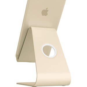Rain Design mStand mobile stand - Gold - Designed to uplift. Created for the Apple iPhone and iPad mini, and suitable for 