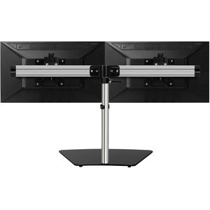 SIIG Easy-Adjust Dual Monitor Desk Stand - 13" to 27" - Up to 27" Screen Support - 35.20 lb Load Capacity - 10.9" Height x