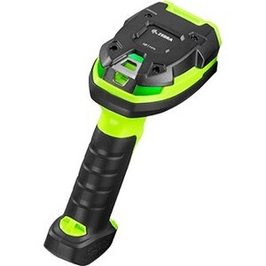 Zebra DS3678-HP Handheld Barcode Scanner Kit - Wireless Connectivity - Industrial Green - 1D, 2D - Imager - Bluetooth