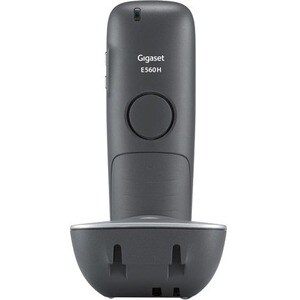 Gigaset E560 DECT-Schnurlostelefon - Silber - 1 Telefonleitung(en) - Freisprecheinrichtung - Hörhilfen-kompatibel