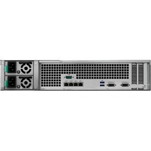 Synology RackStation RS3617RPXS 12 x Total Bays SAN/NAS Storage System - Intel Xeon D-1521 Quad-core (4 Core) 2.40 GHz - 8