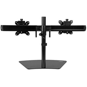StarTech.com ARMBARDUO Height Adjustable Monitor Stand - Up to 61 cm (24") Screen Support - 16 kg Load Capacity - 40.9 cm 