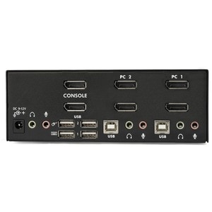 StarTech.com SV231DPDDUA. Tastatur Porttyp: USB, Maus Porttyp: USB, Video Porttyp: DisplayPort. HD type: 4K Ultra HD, Maxi