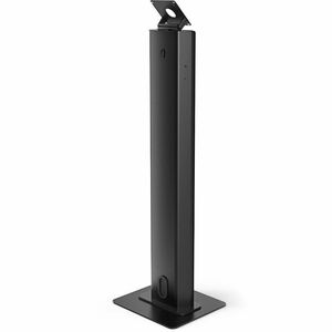 Compulocks Brand Me Floor Stand - Supporto da Pavimento con pannello personalizzabile - Alluminio - Nero - VESA 100x100 mm