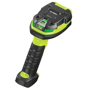 Zebra LI3678-SR Rugged Industrial, Warehouse Handheld Barcode Scanner Kit - Wireless Connectivity - Industrial Green - USB