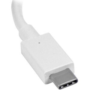 StarTech.com USB-C to HDMI Adapter - White - 4K 60Hz - Thunderbolt 3 Compatible - USB-C Adapter - USB Type C to HDMI Dongl