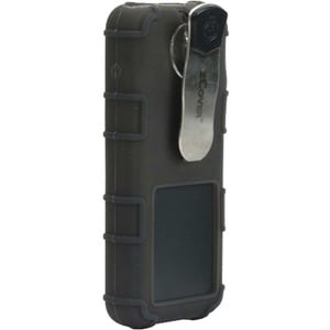 zCover Dock-in-Case Carrying Case IP Phone - Gray - Silicone Body - Belt Clip - 1 Pack
