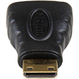 StarTech.com Mini HDMI to HDMI Adapter, 4K High Speed HDMI Adapter, 4K 30Hz Ultra HD High Speed HDMI Adapter, UHD Mini HDM