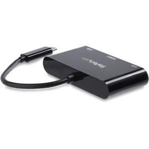 StarTech.com USB Type C Docking Station for Notebook/Tablet PC - 60 W - 3 x USB Ports - 3 x USB 3.0 - USB Type-C - VGA - T
