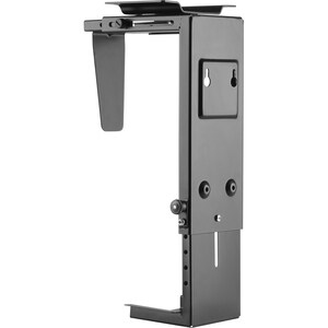 Newstar Swivel Under Desk & On-Wall PC Mount (Suitable PC Dimensions - Height: 30-53 cm / Width: 9-20 cm) - Black - 10 kg 
