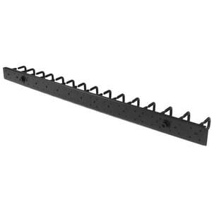 StarTech.com Kabelbündler - Schwarz - 1 Stück Paket - Kabelbündler - 20U Rack Height x 50,8 mm Länge - Stahl