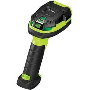 Handheld Scanner de code à barre Zebra DS3678-DP - Noir, Vert industriel - Sans fil Connectivité - 1D, 2D - Imager - Bluet