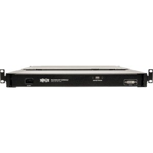 Tripp Lite by Eaton 1U Rack-Mount Console with 19 in. LCD, 1920 x 1080 (1080p), DVI or VGA Video, TAA - 1 Computer(s) - 19