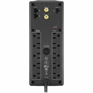 APC Back-UPS Pro, 1500VA, Tower, 120V, 10 NEMA 5-15R outlets, AVR, LCD - Tower - 16 Hour Recharge - 3 Minute Stand-by - 12