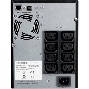 Eaton Line-interactive UPS - 1.50 kVA/1.05 kW - 2U Rack-mountable - 230 V AC Input - 8 x IEC 60320 C13 Receptacle(s) - Sin