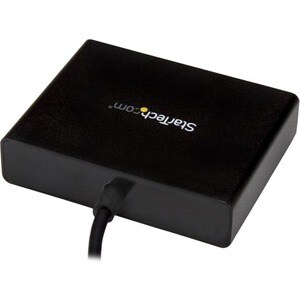 StarTech.com 3-Port USB-C Multi-Monitor Adapter, Type-C to 3x DisplayPort 1.2 MST Hub, Triple 1080p DP Display Extender/Sp