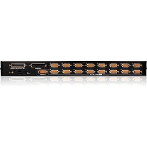 ATEN MasterView CS1716A KVM Switchbox - 16 Computer(s) - 1 Local User(s) - 2048 x 1536 - 1 x USB - 1U - Rack-mountable