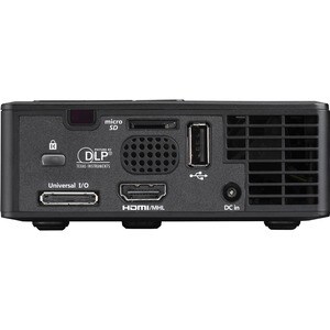 Optoma ML750e 3D Ready DLP-Projektor - 16:10 - 1280 x 800 Piel - 15,000:1 Kontrastverhältnis - 700 lm Helligkeit - 720i - 