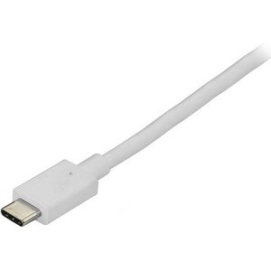 StarTech.com CDP2DPMM6W. Kabellänge: 1,8 m, Anschluss 1: USB Typ-C, Anschluss 2: DisplayPort. Gewicht: 53 g, Breite: 20 mm