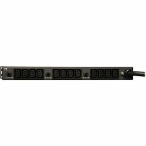 Eaton Tripp Lite Series 5.8kW 200-240V Single-Phase Basic PDU - 16 C13 & 4 C19 Outlets, L6-30P Input, 15 ft. (4.6 m) Cord,