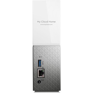 WD My Cloud Home WDBVXC0060HWT-EESN 1 x Total Bays NAS Storage System - 6 TB HDD Desktop - 1 x HDD Installed - 6 TB Instal
